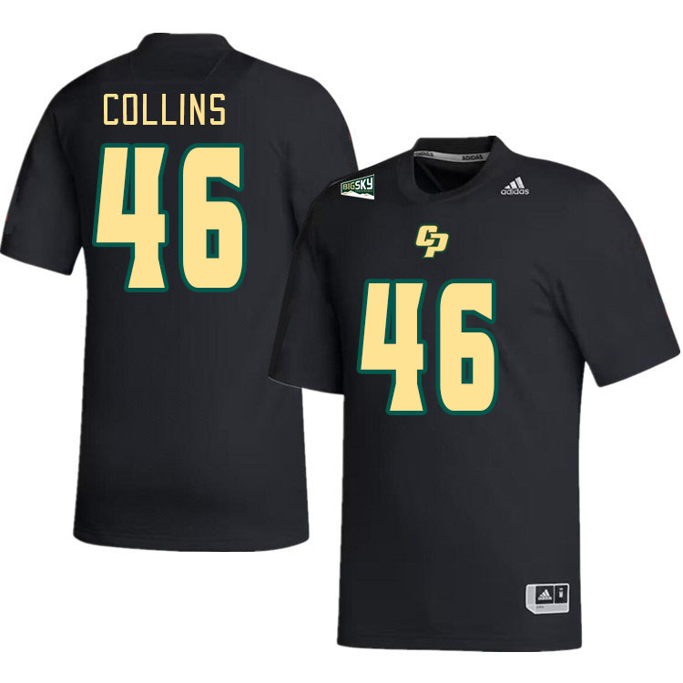 Men-Youth #46 Ryan Collins Zedakiah Centers Cal Poly Mustangs 2023 College Football Jerseys Stitched